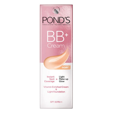 POND's Serum Boost Spf 35 Sunscreen For All Skin Types Prevent And Fade Dark Patches & Bb+ Cream Combo, 2 count